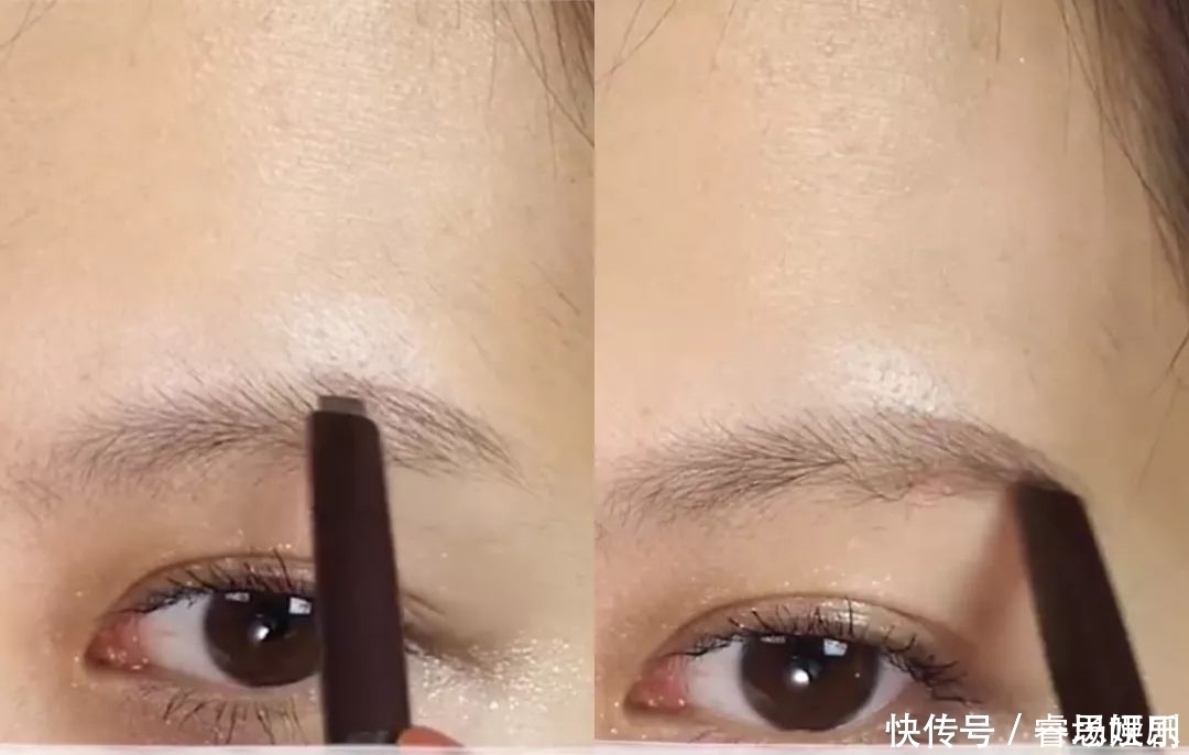 怎样才能画出自然的眉毛日本女生的眉毛画法，我又可以了