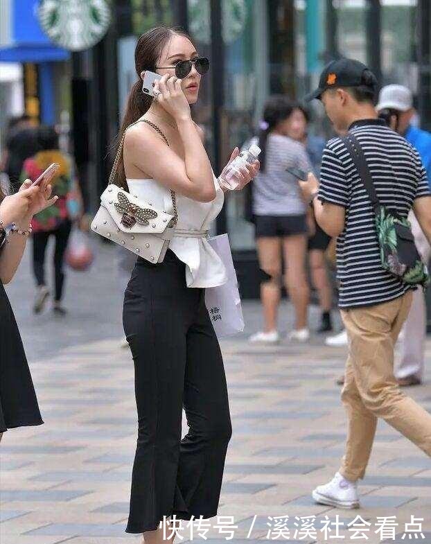 极致|版型简单的打底裤,保证穿搭美到极致,好看又甜美