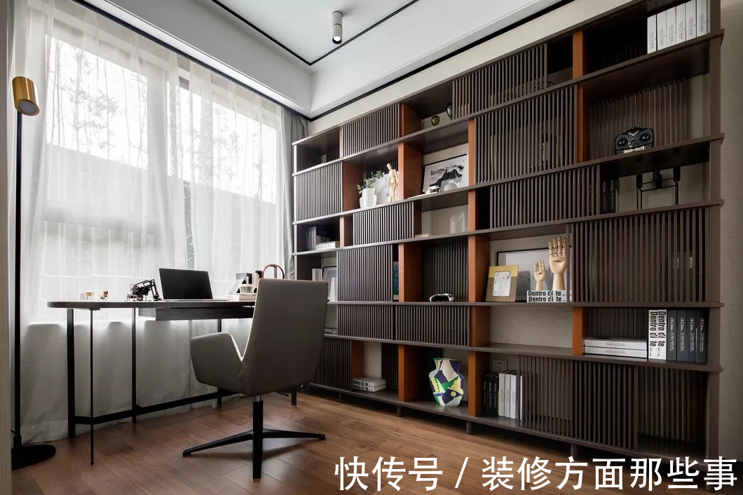 小天地|163平新中式四居室,感受清爽,开启一天的惬意精致