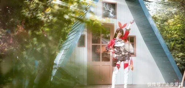 原神|原神安柏cosplay，骑士怎么可以这么可爱！