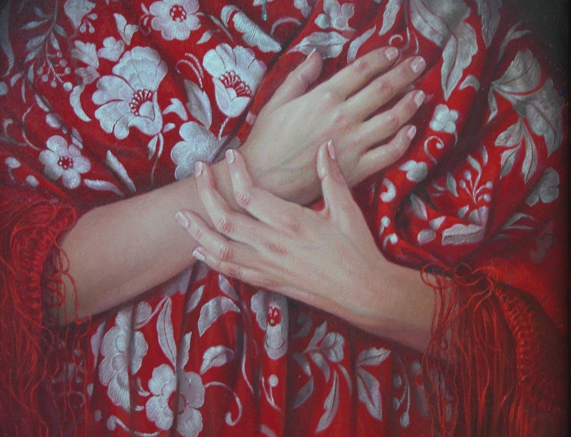 西班牙!西班牙艺术家 索莱达画中的女性,美丽动人!