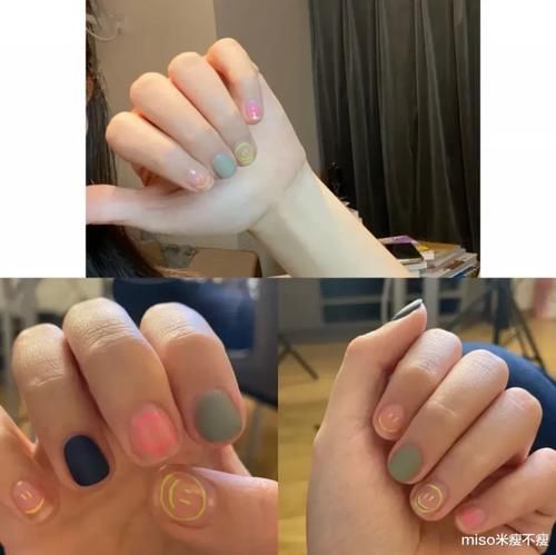 极简的高级美甲，简约不简单，可爱俏皮！