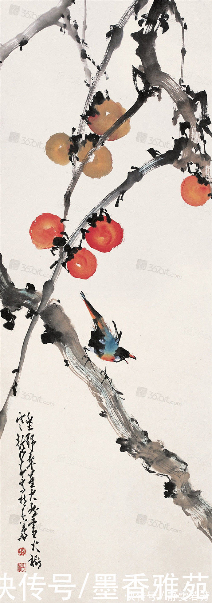 赵少昂!岭南画派大师赵少昂精品花鸟画作品欣赏