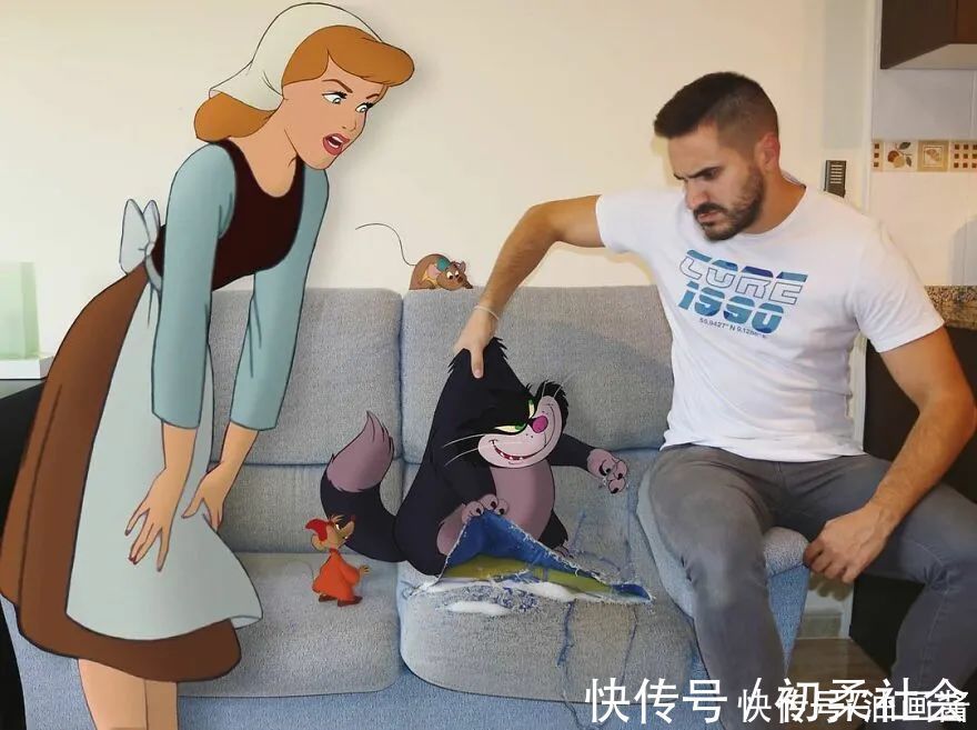 塞缪尔|他将迪士尼动画明星“请”进家门，一系列小插曲，令人捧腹