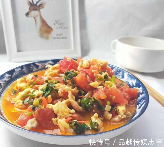 此款|酸甜开胃的西红柿炒鸡蛋,此款做法还是第一次,烹调简单嫩滑开胃