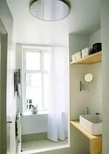 干湿|头一回见卫生间这么装,漂亮又省钱!买了房我也这么设计