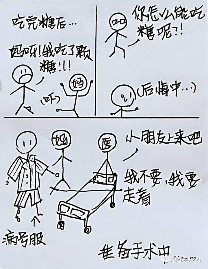 济南|广西11岁女孩来济南做手术，手绘“看病记”赞山东医生“靠谱”