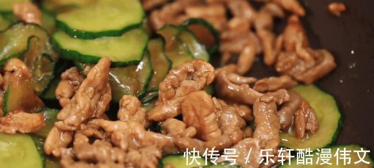 黄瓜炒肉片|炒瘦肉怎么做才嫩滑切好直接炒不对,教您正确做法,嫩滑不柴