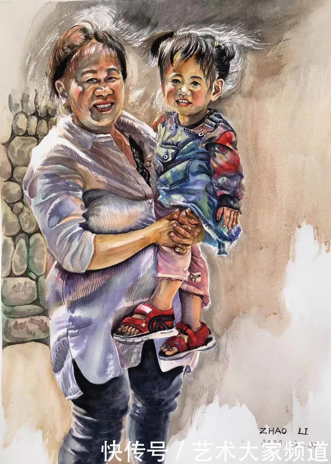 流浪者|【百年辉煌·2021最具收藏价值艺术家】赵丽作品鉴赏