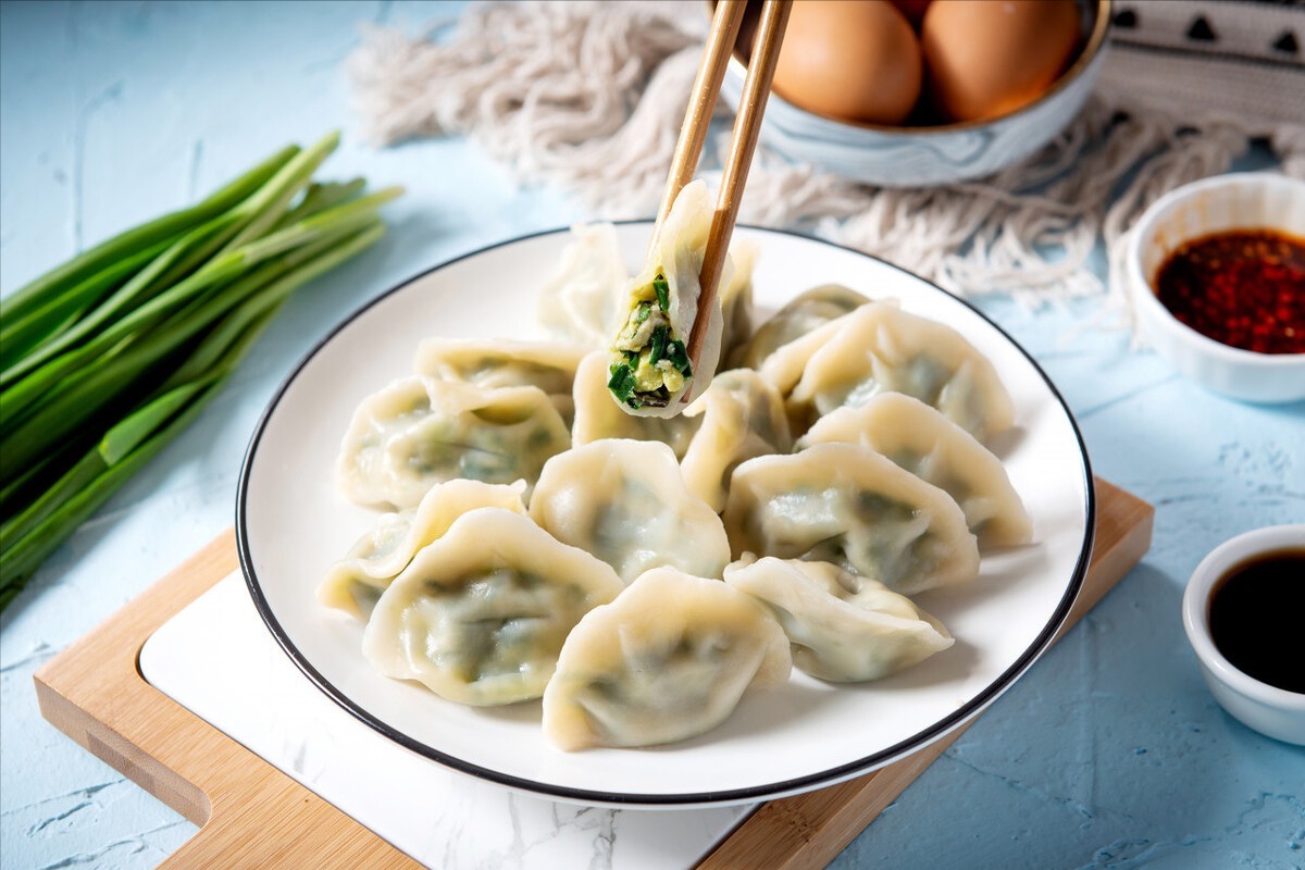 入伏了，此馅饺子要多吃，味道清香，清爽促食欲，比肉馅还好吃