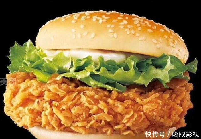 香辣鸡肉堡,不放油的美食,你应该来学习。