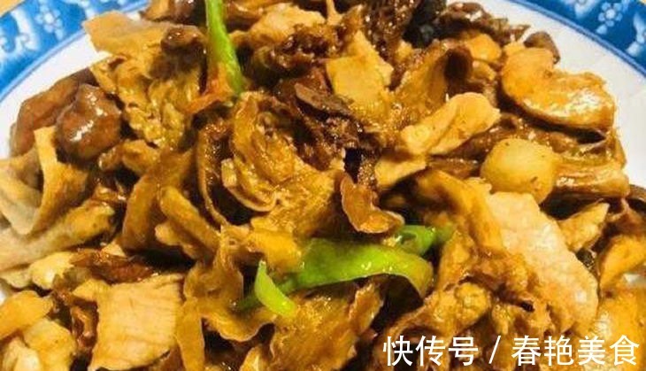 美食|美食看看野山菌炒肉,末蒸豆腐,咸蛋黄焗土豆片,蒜香鸡翅