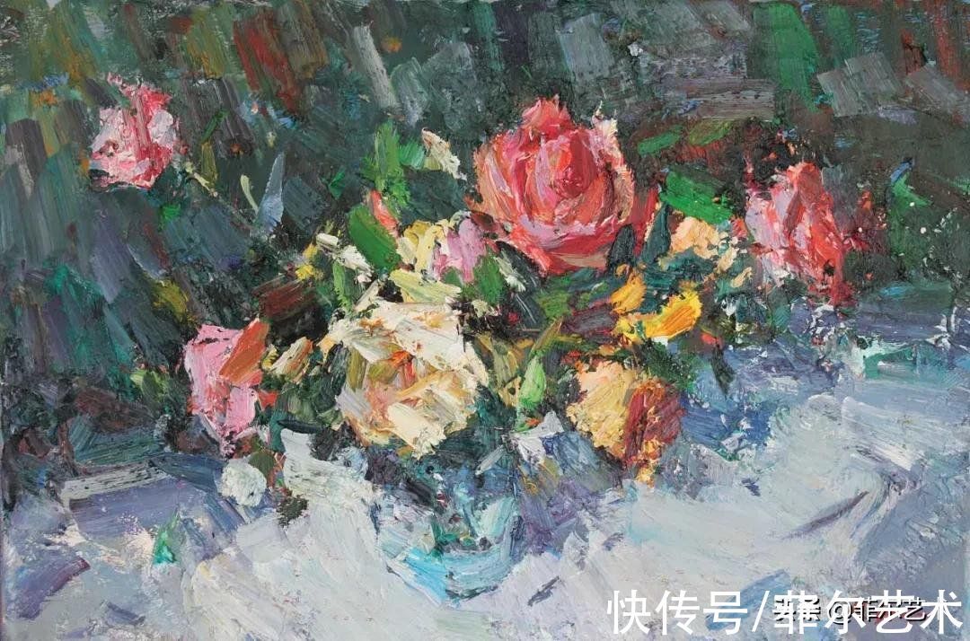 艺术学院&粗犷笔触,大块色彩~乌克兰画家伊诺泽姆采夫油画作品欣赏
