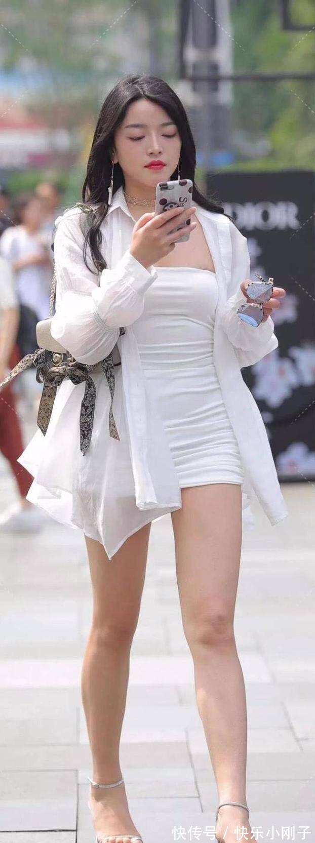 气质 连衣裙才是穿搭主角,拉长身材比例,气质优雅