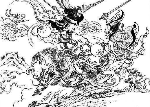 西岐#封神榜羽翼仙横行四海逞凶,燃灯设巧局收服羽翼仙