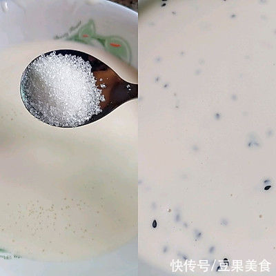 黑芝麻|快手必备菜单‖可盐可甜鸡蛋饼，速速get