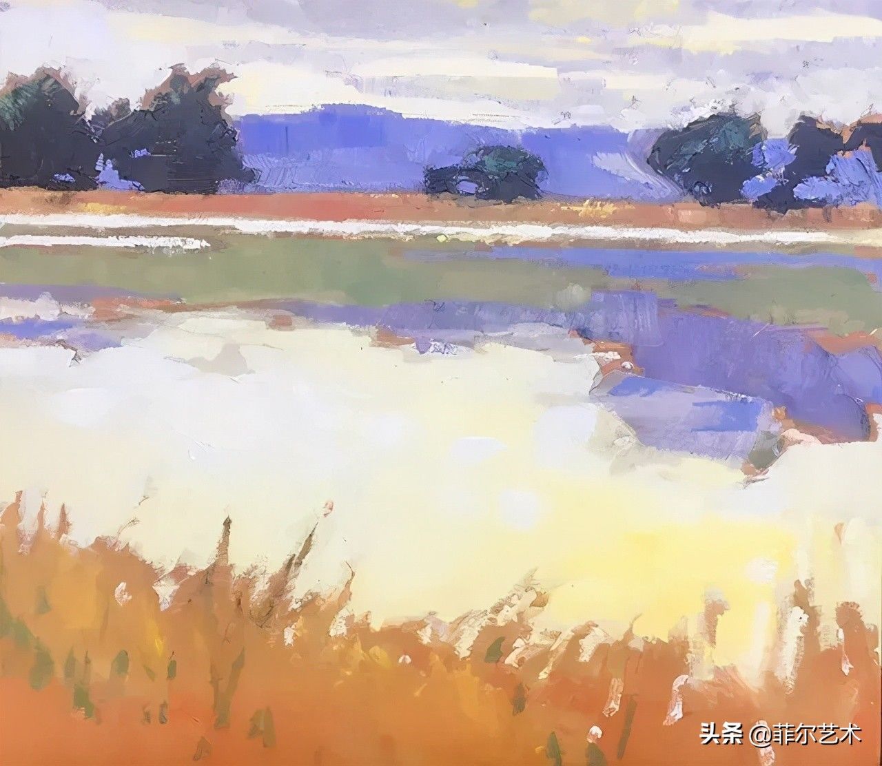 科利|光色十足，如梦如幻~美国画家尼古拉斯·科利风景油画作品欣赏