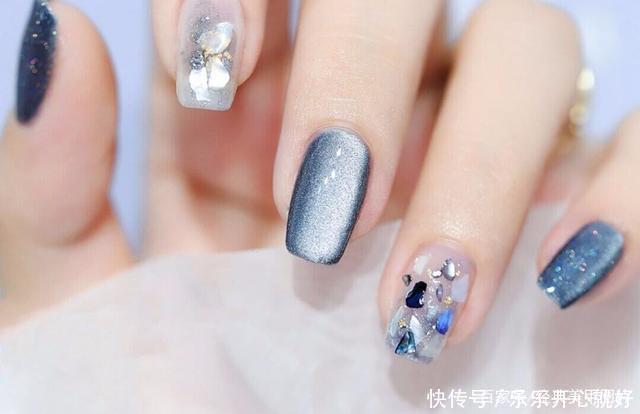 美酱|高级又干净的猫眼石美甲,在逃公主专属美甲,集美们快来选图啦!