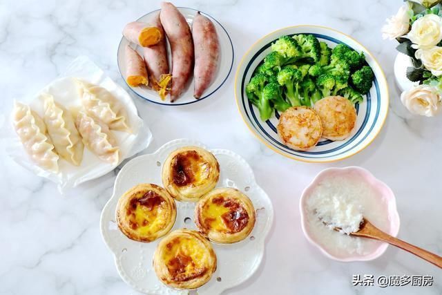 晒晒我家7天早餐，每天都有好滋味，只要人勤快，就有好吃的