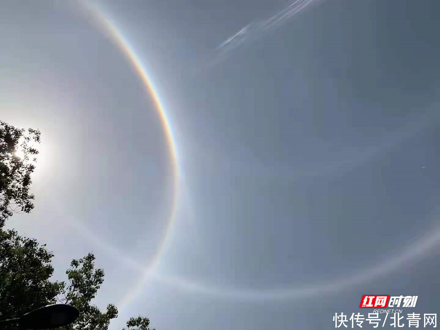 奇观！衡阳现“日晕”大片刷爆朋友圈