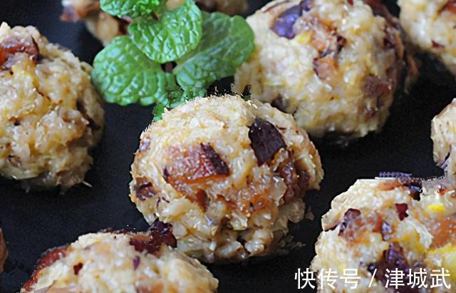 天冷，儿子天天早上要吃它，比糯米丸子简单，Q弹劲道比肉还香！