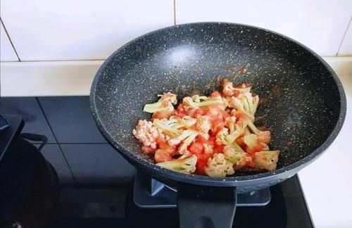 花菜|虾仁跟番茄简直就是绝配,酸酸甜甜的,下饭好吃