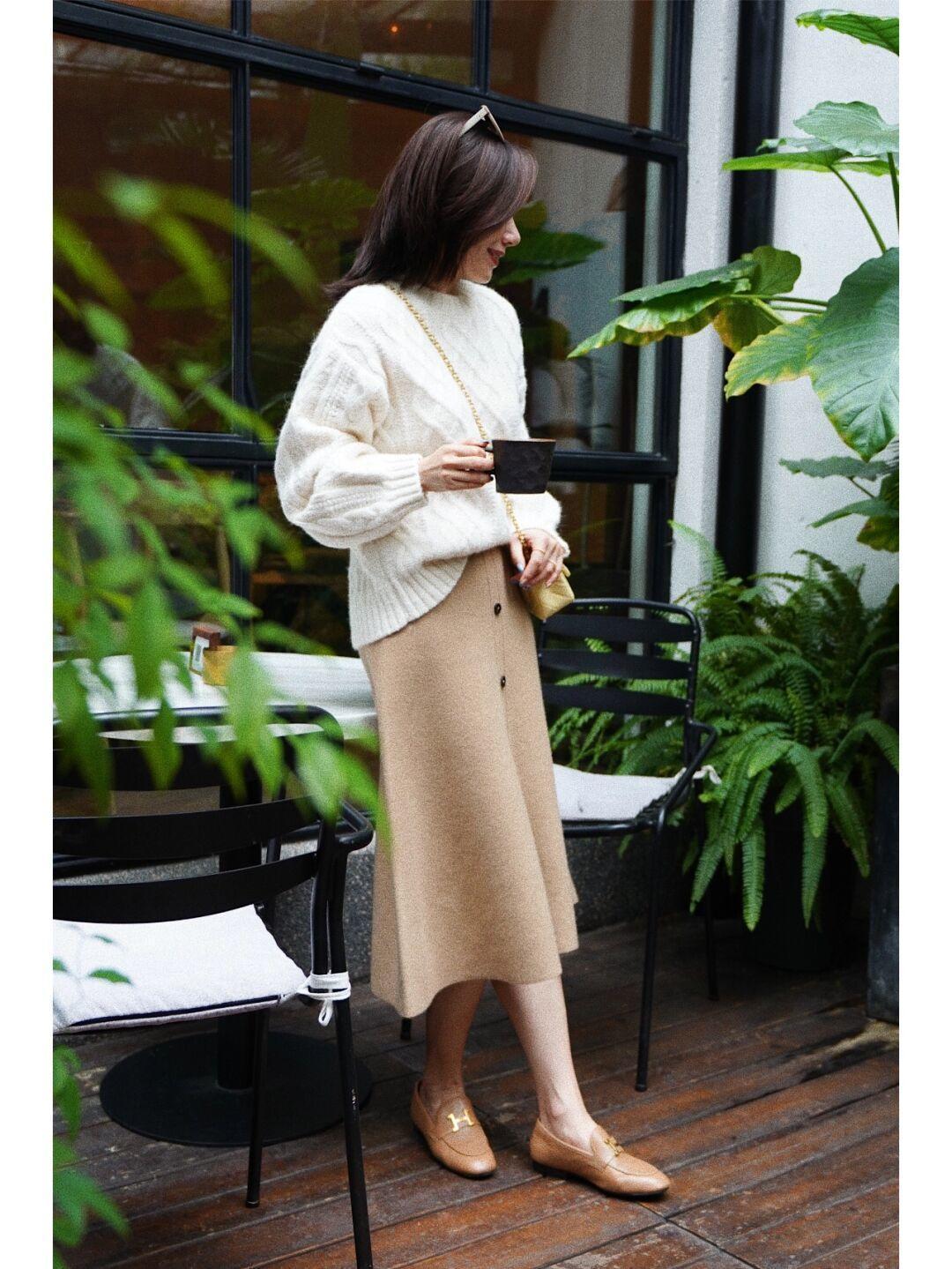 版型 毛衣这样搭配才叫高级,温柔精致又时髦,让你轻松穿出气质美