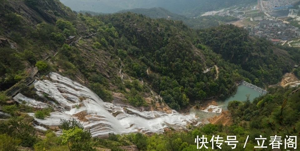 天台山|国内最“年轻”的瀑布，复流不过才几天的时间，一夜之间成为焦点