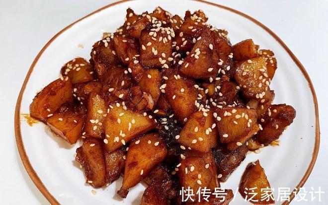 红烧土豆吃腻了,送您可乐土豆,做法简单,美味下饭,吃不够