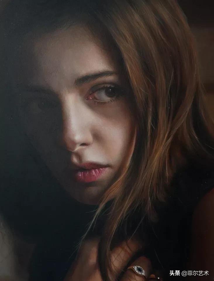 安妮·罗达!法国画家安妮·罗达超高清、超写实人物油画作品欣赏