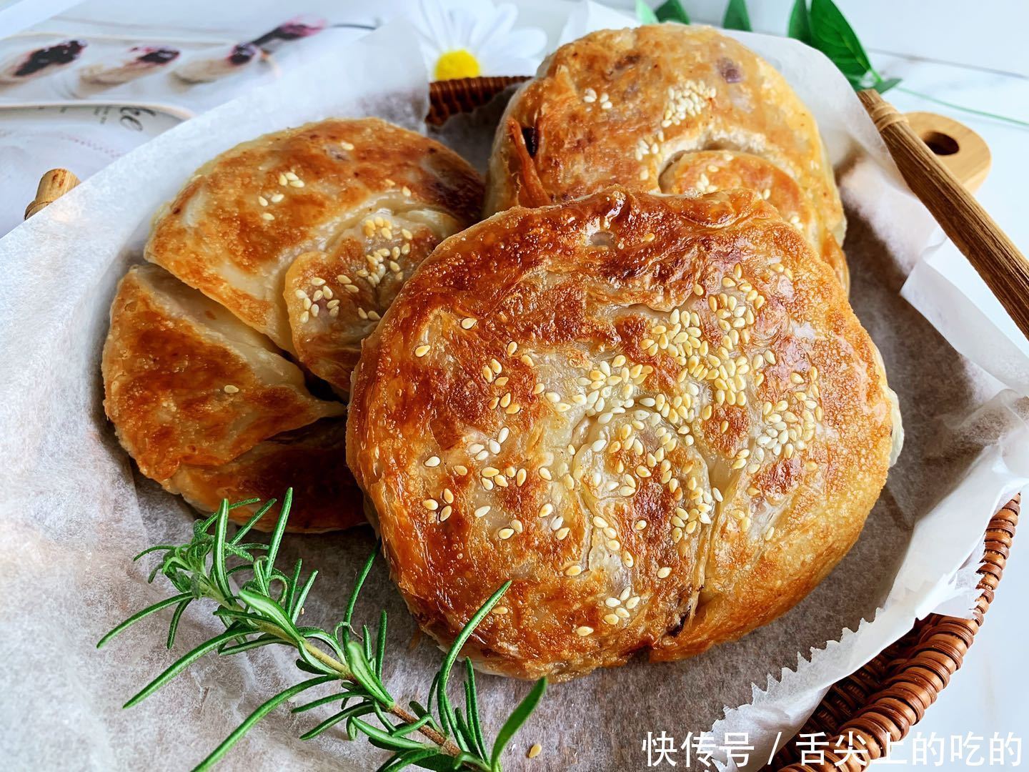 发面|早餐饼最简单的做法,不揉面,不发面,10分钟搞定,简单美味