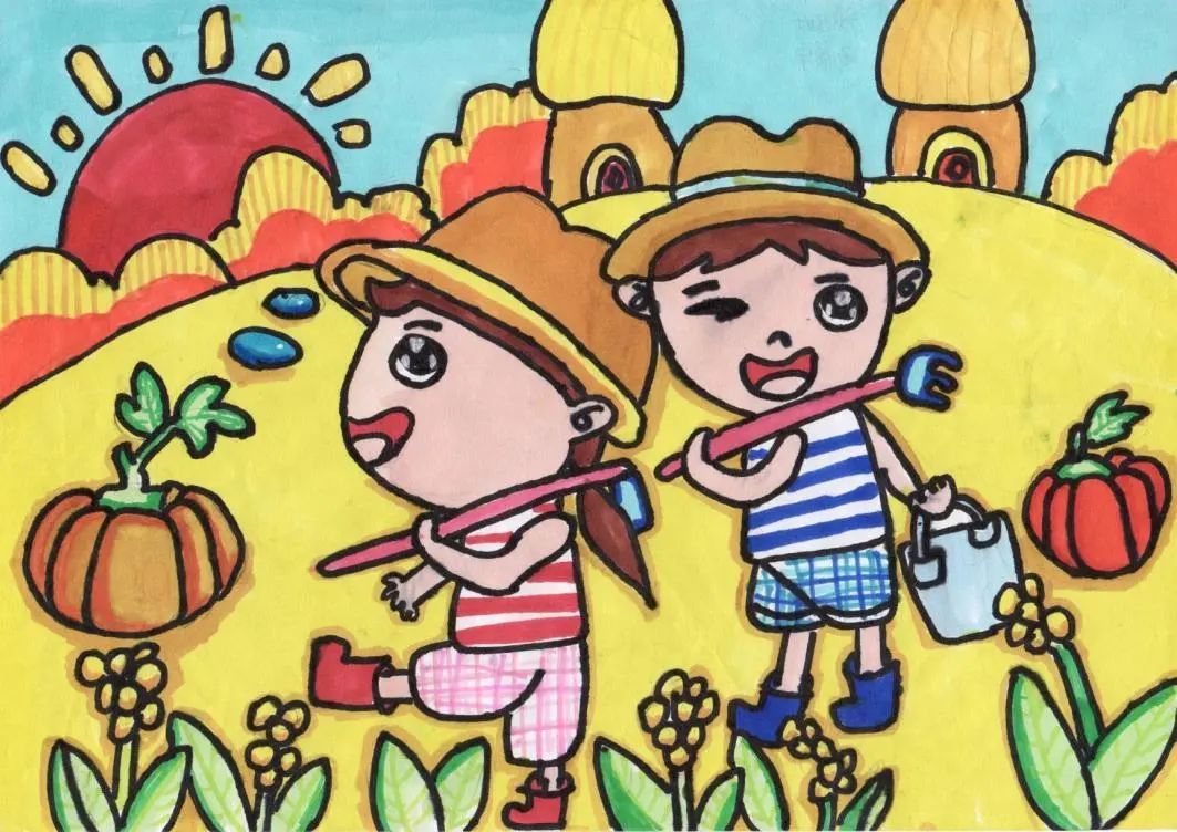 彩笔@芭莎·课后一小时｜彩笔绘梦，共庆华诞