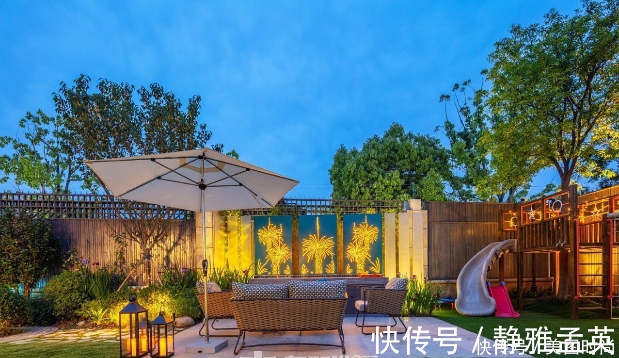 花园|庭院装修：13个“庭院景观”设计，学会了把自家院子装成花园吧