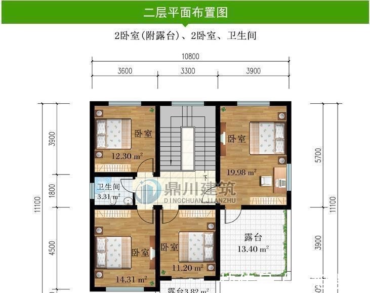 占地面积|5款新中式二层农村别墅，低调大气，中式传统美永不过时