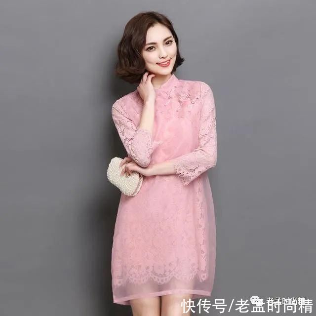 衣绣盘扣花|衣绣盘扣花，心有千千结，高品质新款旗袍彰显女人百转千回的温柔