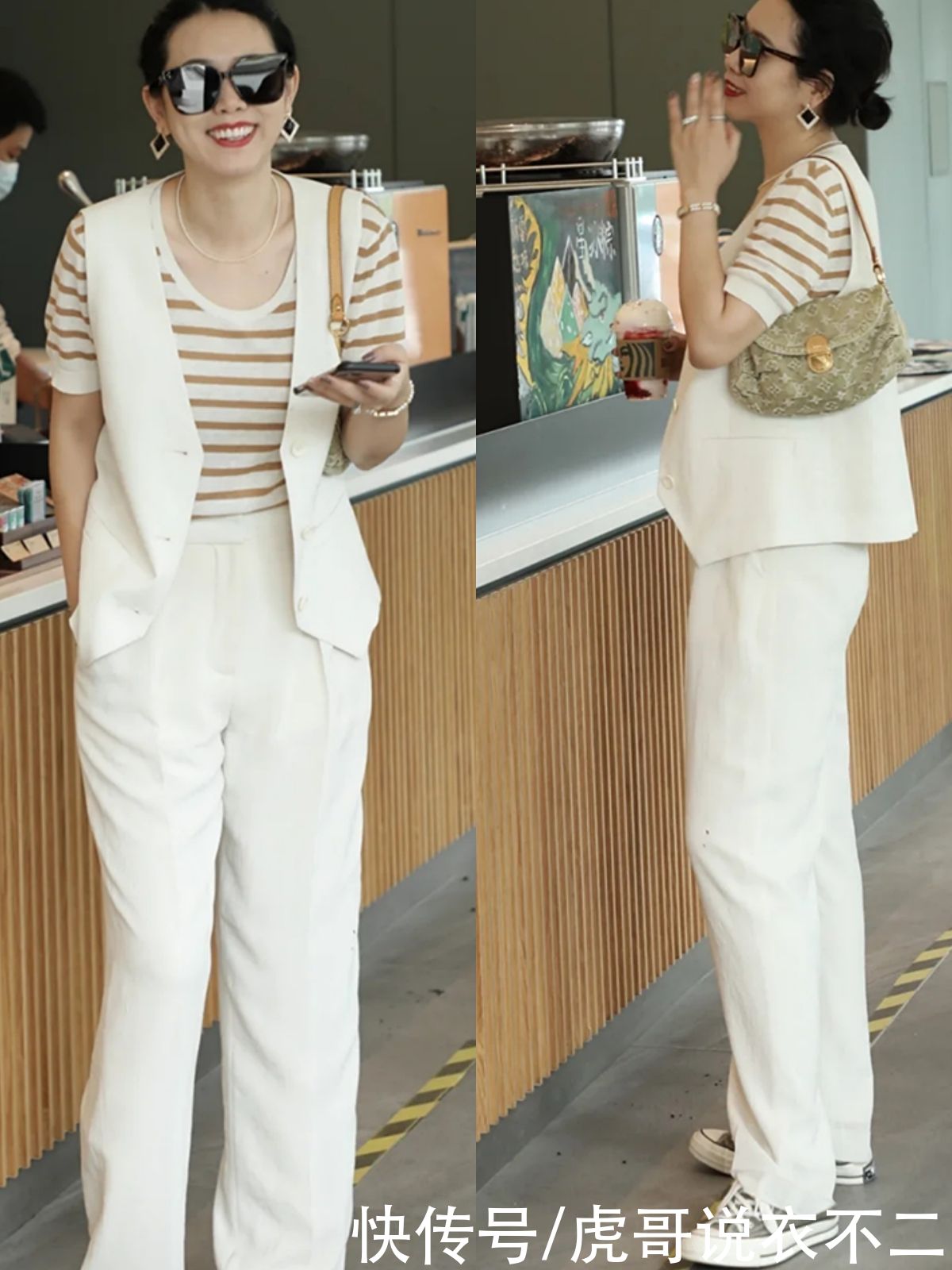 中年|这位中年博主真会穿，不老气、不扮嫩，这才是40岁女人最好的状态