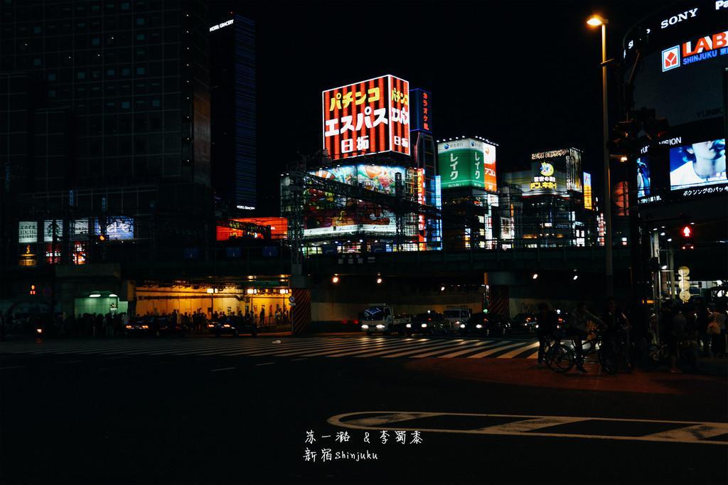 日本 在东京看夜景 歌舞伎町一番街和东京都厅