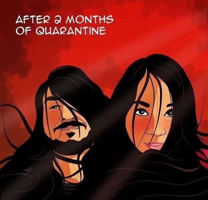 印尼!秀恩爱成了插画标配?一位印尼画家“抄袭”情侣日常,也火了