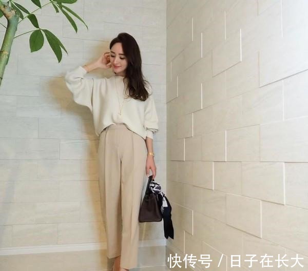 显高显瘦 小个子女生别只会“塞衣角”,学日系搭配这样穿,显高显瘦很简单!