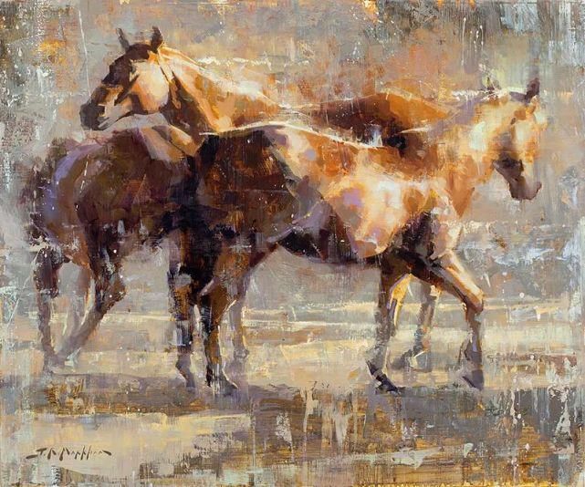 杰里·马克汉姆&动物锦集,加拿大画家杰里·马克汉姆作品欣赏