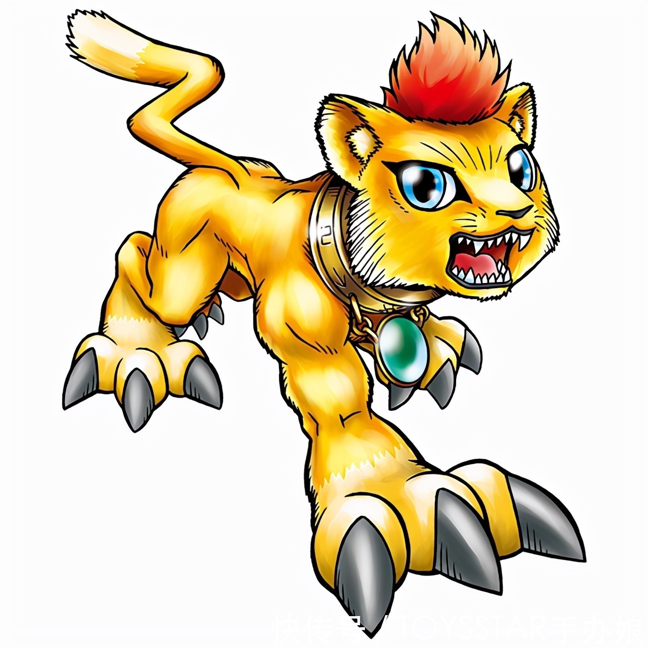 必杀技|《数码宝贝》狮子兽这些凶恶的亚种形态你见吗?