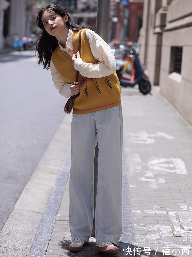 马甲|初秋快速提升衣品的3款“白衬衫”,减龄又显气质,都帮你挑好了