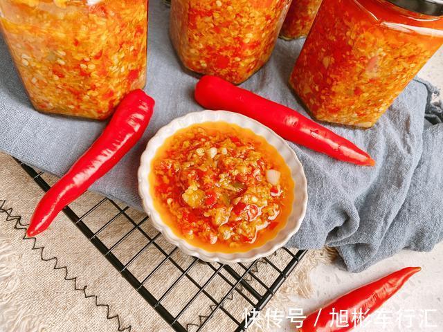 辣椒|自制蒜蓉辣椒酱，掌握3点，不长白花耐保存，蒜香浓郁拌啥都香