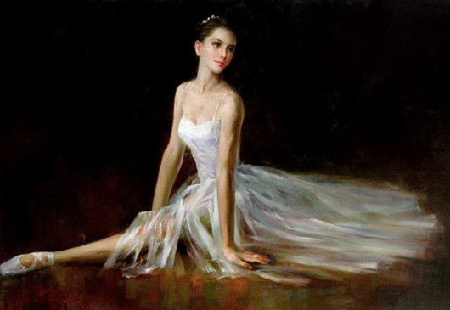 人物!美国华裔广州美术学院画家凯尔文雷人物油画