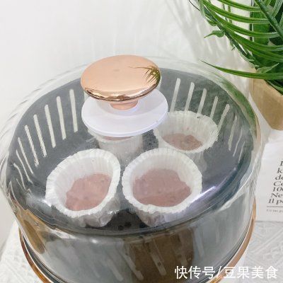 快乐减脂｜低卡紫薯小蛋糕（无面粉版）