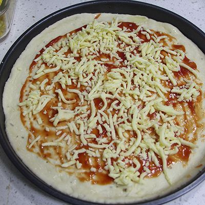 玉米油|芝士大虾披萨