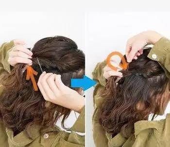 烫发后怎样扎头发好看？这样扎发显白显气质！