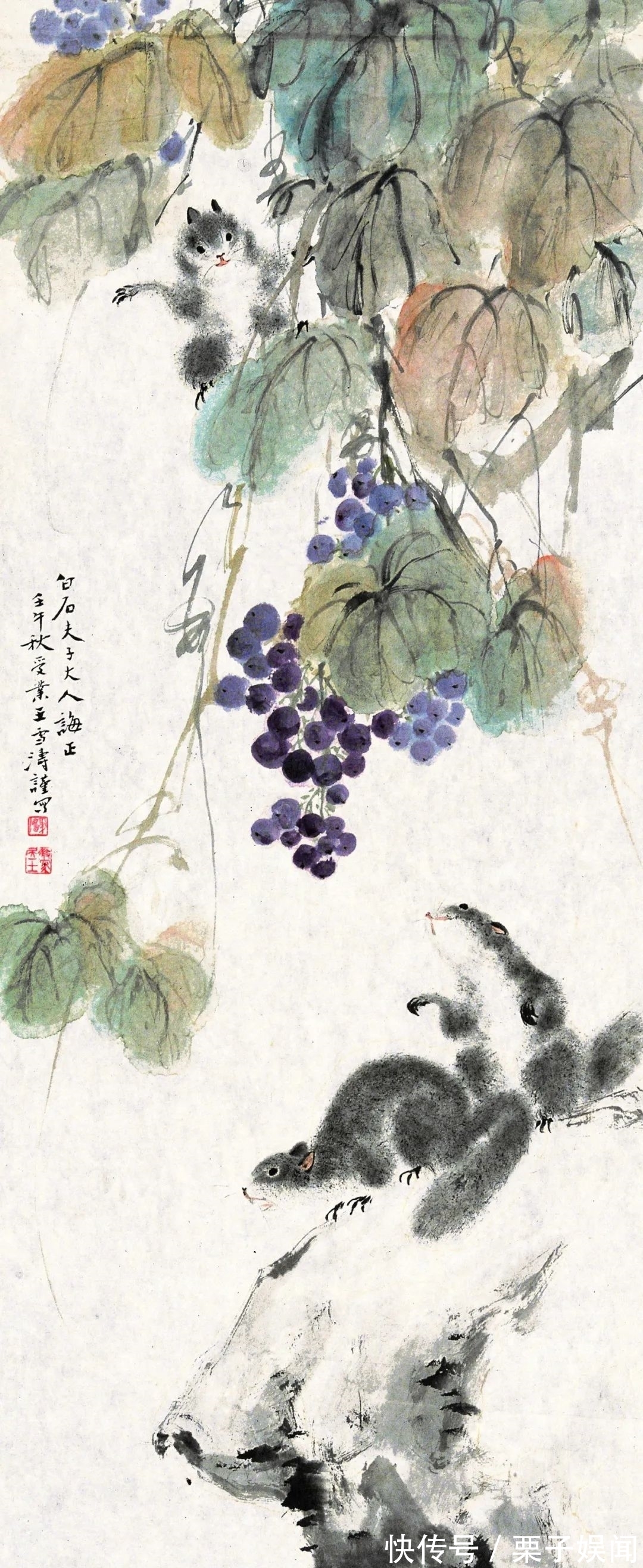 陈半丁$一张图看懂王雪涛“眼快、手快、心快”