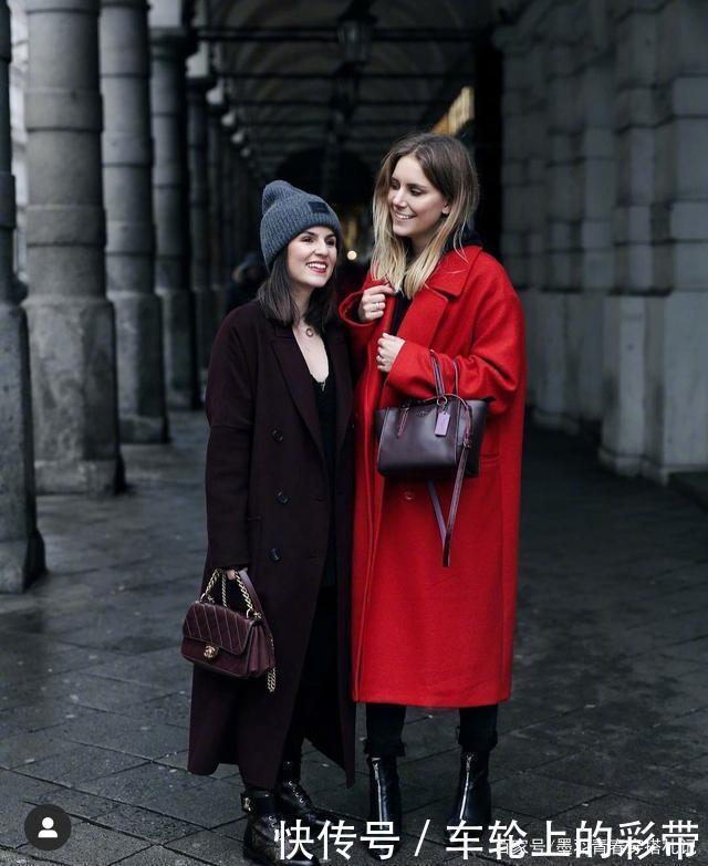 秋冬外套别乱买,一件大衣拯救衣橱,看外国大衣街拍秀保暖又高级