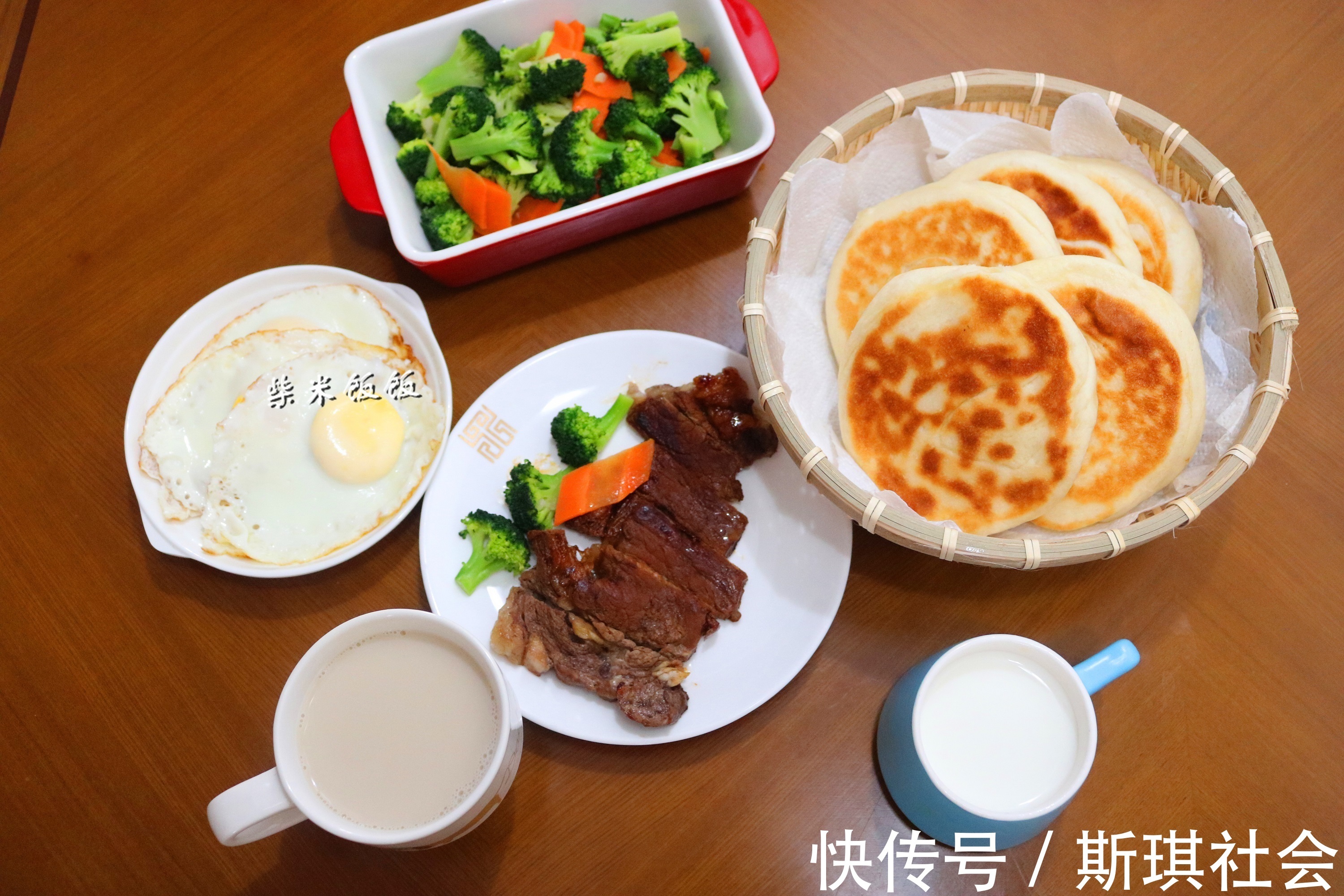 牛排|6点30进厨房,7点吃早餐,朋友说这早餐太美了,明天照着做